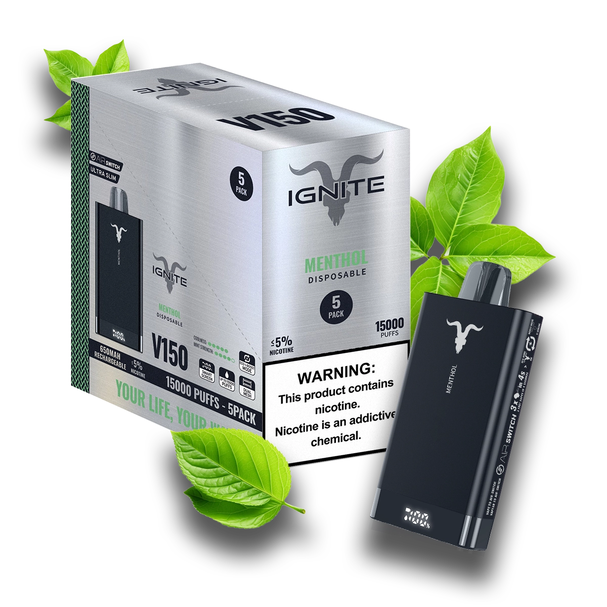 Ignite V150 Vape Device [5 Pack]