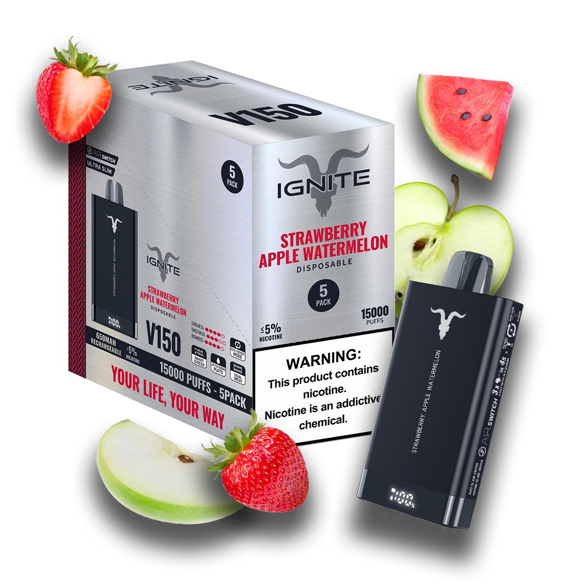 Ignite V150 Vape Device [5 Pack]