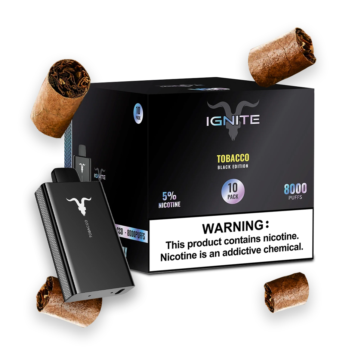 Ignite V80 Vape Device - Tobacco [10 Pack]