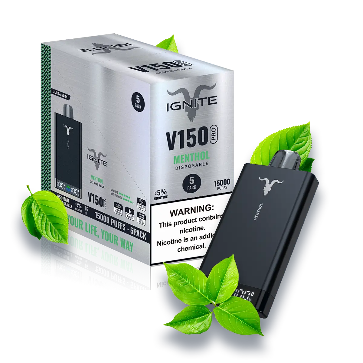 Ignite V150 PRO Vape Device [5 Pack]