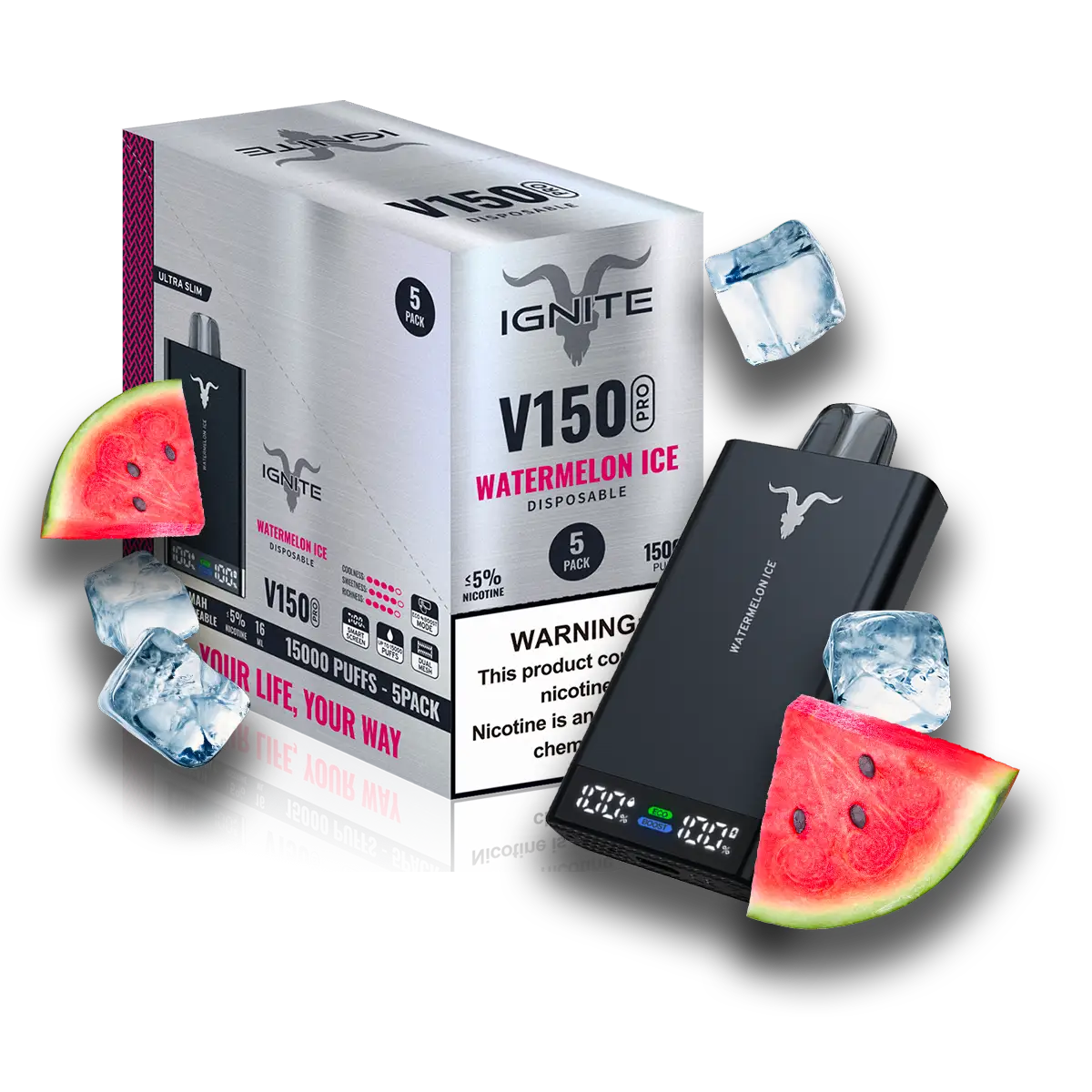 Ignite V150 PRO Vape Device [5 Pack]