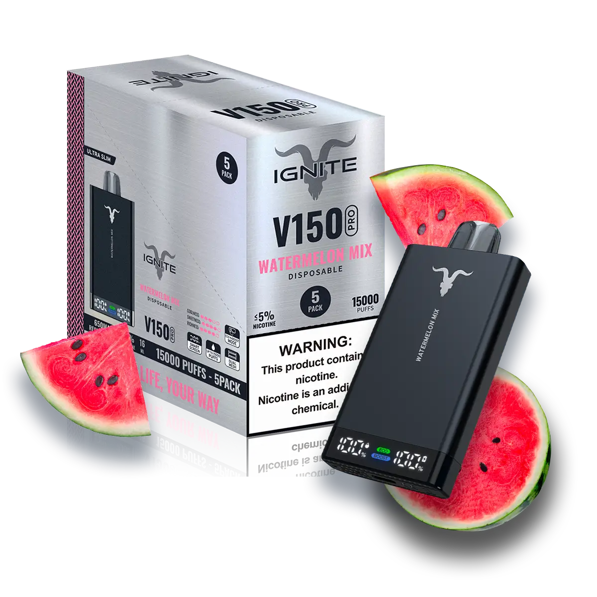 Ignite V150 PRO Vape Device [5 Pack]