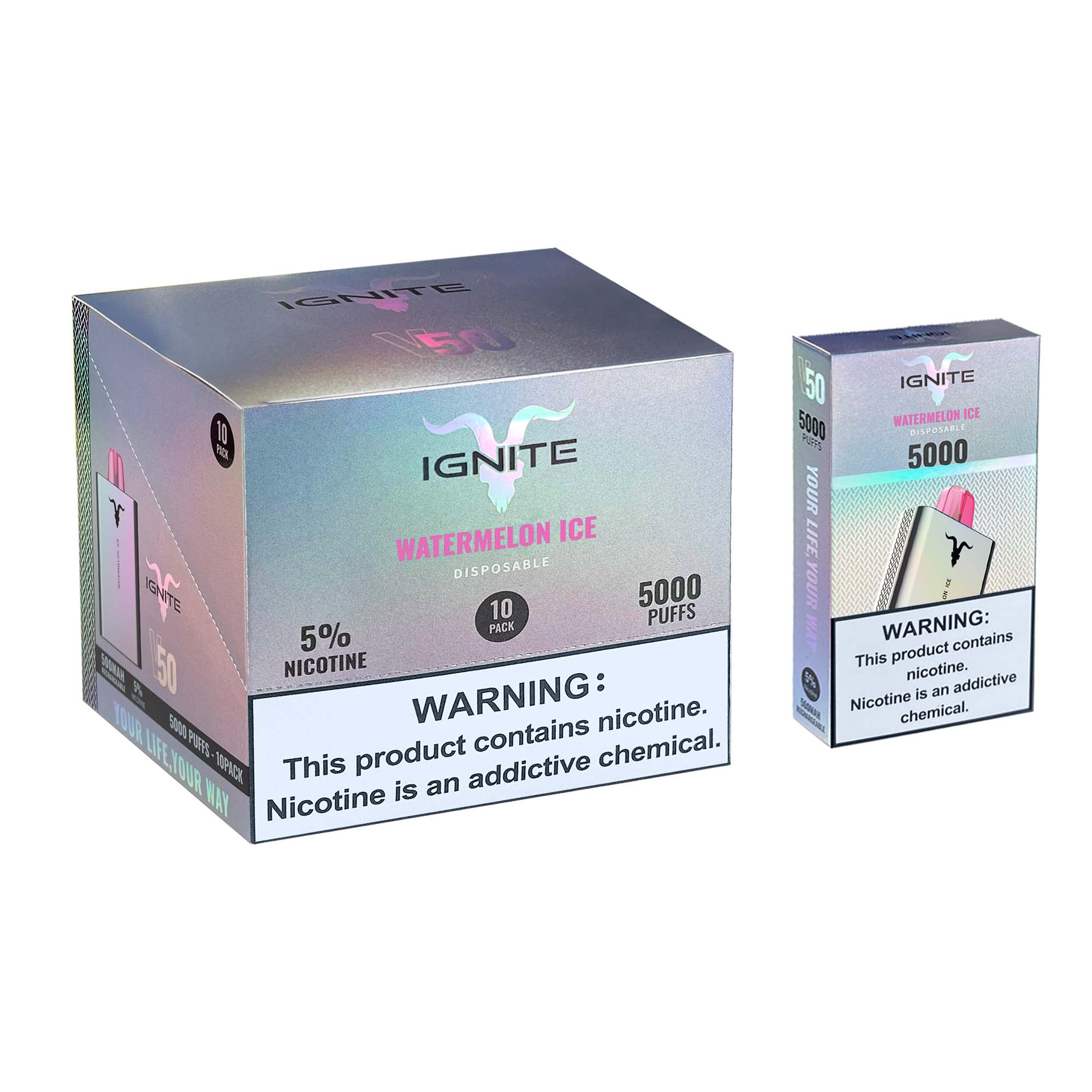 Ignite V50 Vape Pens - PUFF IGNITE