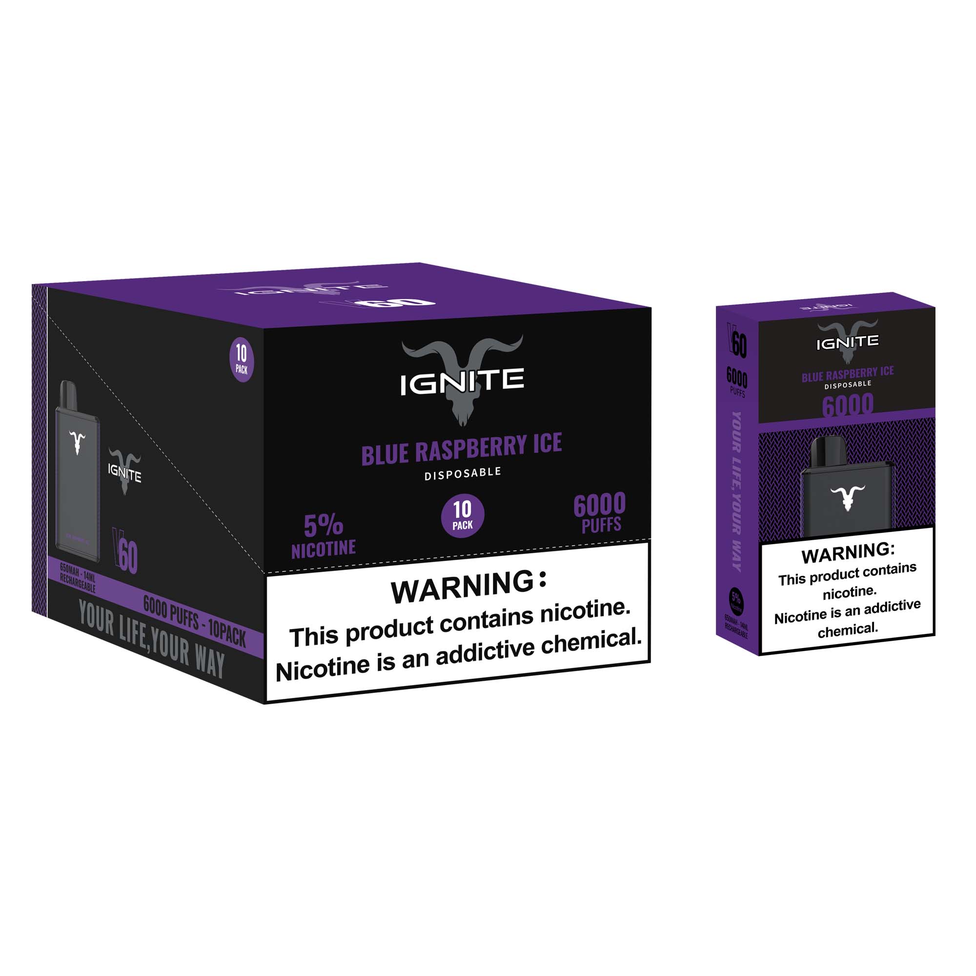 Disposable V60 Vape Pens - PUFF IGNITE