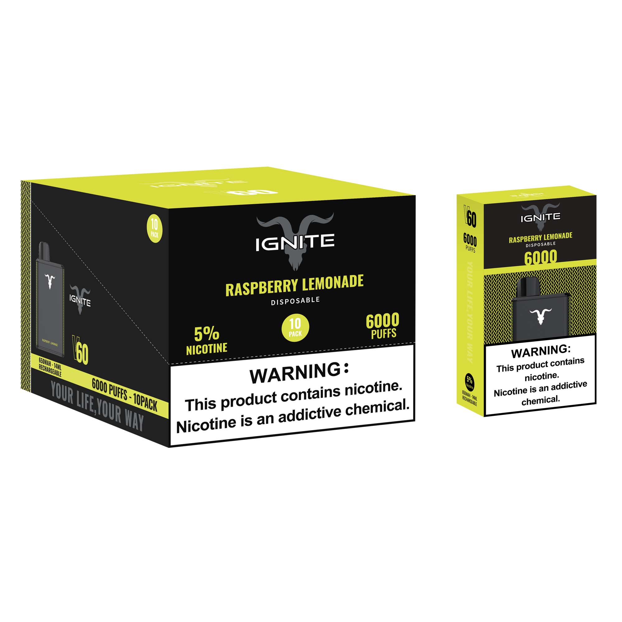 Disposable V60 Vape Pens - PUFF IGNITE